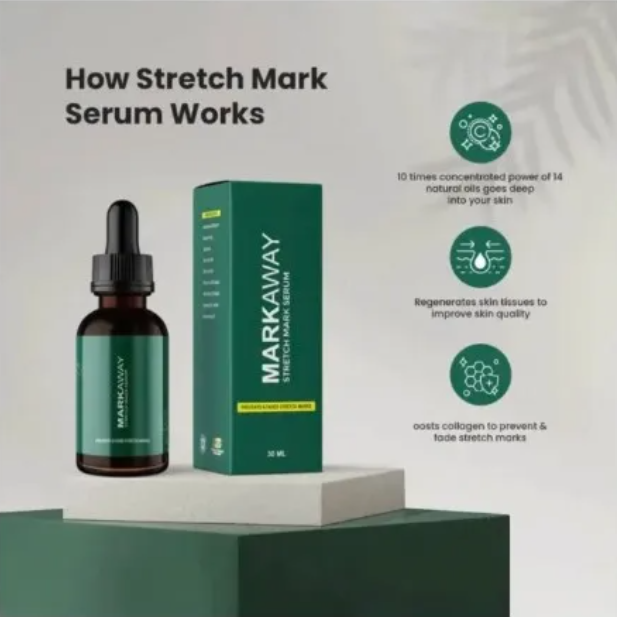 Markaway Stretch Mark Serum Herbal Formula for Scars