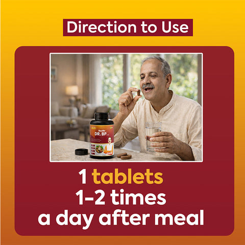 Ayurvedic Medicine for BP (Dr. BP Care Tablets) | Heart Health & Healthy Blood Pressure Support